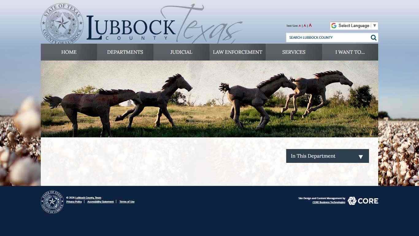 / Lubbock County, Texas